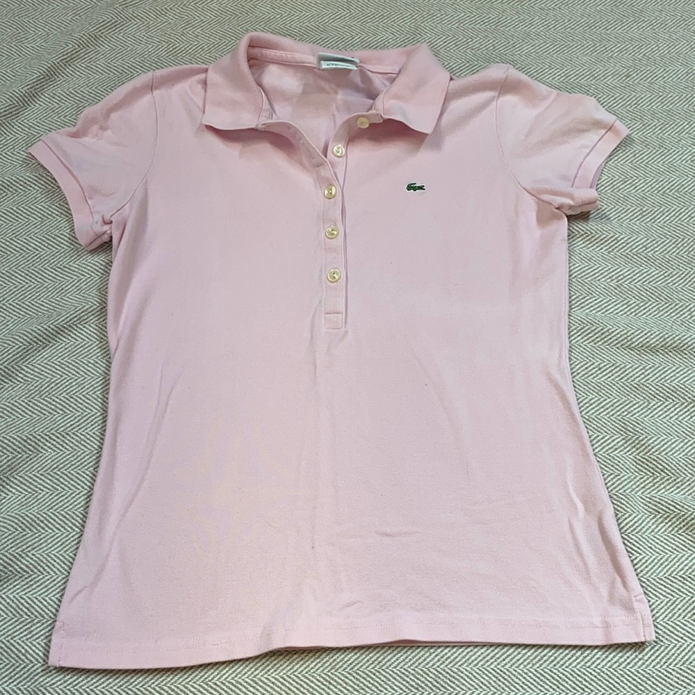 Lacoste Pink Polo